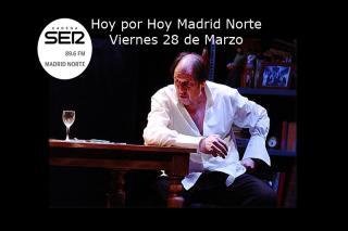 Jos Mara Pou, uno de los grandes de la escena, este viernes en Hoy por Hoy Madrid Norte.