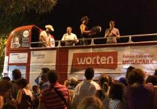 El Bus de la Cadena SER Madrid Norte en las Fiestas de Sanse 2015