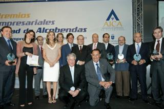AICA reconoce, en el ao de la crisis econmica, el trabajo de las empresas que han destacado en la zona norte. Foto: Premios Empresariales Ciudad de Alcobendas 2009