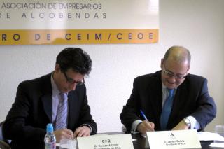 AICA y la Confederacin Empresarial Andorrana refuerzan sus relaciones a travs de un convenio