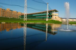 El campo de golf de la Ciuda Deportiva Juan Antonio Samaranch de Colmenar, homologado por la Federacin Espaola
