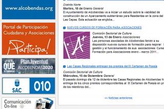 Las asociaciones de Alcobendas estrenan su portal de participacin  