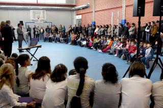 El Colegio Castilla de Alcobendas estrena un gimnasio cubierto