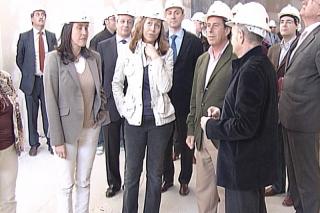 El Alcalde de Alcobendas visita las obras del nuevo Centro Cultural municipal
