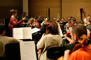 Alcobendas pionera en ensayos abiertos y didcticos de una orquesta 