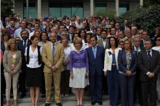 Los partidos suspenden sus actos en el sptimo da de campaa por la tragedia de Lorca y los ayuntamientos convocan concentraciones