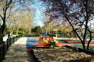 Otro parque remodelado en Alcobendas. Parque de Navarra