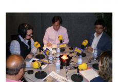 García de Vinuesa (PP), Sánchez Acera (PSOE), María de Benito (IU) y José Caballero (UPyD) debaten sobre Alcobendas en la SER 