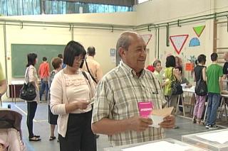 Los candidatos de Alcobendas acuden a votar con tranquilidad e ilusin