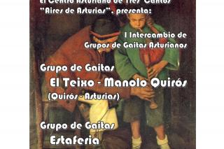 Tres Cantos acoge el I Encuentro de Gaiteros Asturianos 