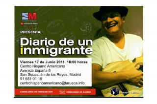 lex Cardona presenta con humor el Diario de un inmigrante
