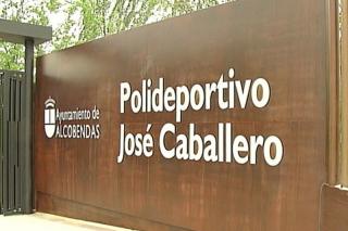 Las obras de mejora del polideportivo Jos Caballero de Alcobendas, a punto de concluir.