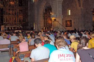 Colmenar Viejo acoge a mil quinientos peregrinos de la JMJ procedentes de Francia, Italia y China 