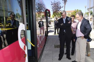 Dos autobuses hbridos se incorporan a la red de transporte pblico de San Sebastin de los Reyes
