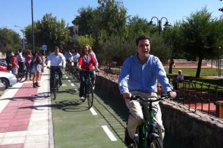 Soto del Real inaugura un carril bici con fondos del PRISMA