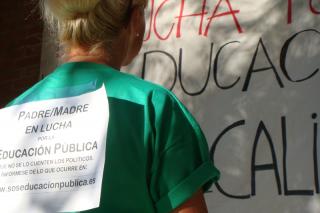 Los profesores del norte de Madrid organizan una gran maratn verde contra los recortes en la educacin pblica 