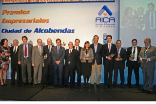Lo ms granado del mundo empresarial se da cita en la gala anual de AICA, la asociacin de empresarios de Alcobendas