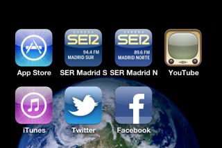 Ahora la radio se pulsa, se toca, se desliza…SER Madrid Norte y SER Madrid Sur en los dispositivos móviles de Apple