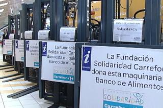 La Fundacin Solidaridad Carrefour dona material para la Federacin Espaola de Bancos de Alimentos