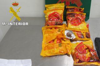 Detenidas tres personas que intentaban traer ms de 11.000 gramos de cocana a Espaa