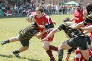 El Alcobendas Rugby se jugar la permanencia con el Hernani (Archivo).