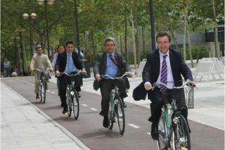 El servicio de prstamo municipal de bicicletas de Tres Cantos supera los 200 usuarios en su primer mes. 