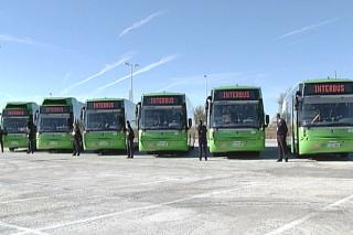 Seis nuevos autobuses se incorporan a las lneas que dan servicio al norte regional