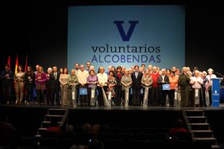 Los voluntarios de Alcobendas reciben un clido homenaje