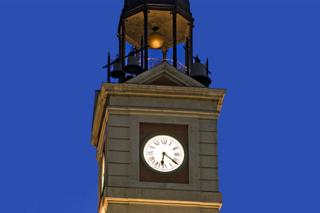 El Reloj de la Puerta del Sol, listo para la Nochevieja