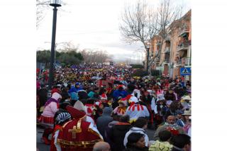 Hilo musical en el carnaval de Colmenar Viejo para animar a los participantes.