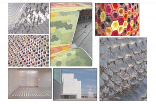 El Edificio EcoBox de la Fundacin Metrpoli acoge la aplicacin de las cermicas de Toni Cumella en la arquitectura contempornea .