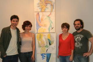 Exposicin de alumnos de Bellas Artes en la Casa de la Cultura de Tres Cantos