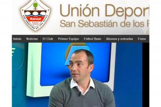 Juan Sabas, nuevo entrenador de la Unin Deportiva San Sebastin de los Reyes.