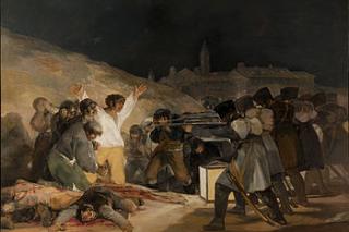 Dime qu miras: Los fusilamientos del 3 de mayo de Francisco de Goya.