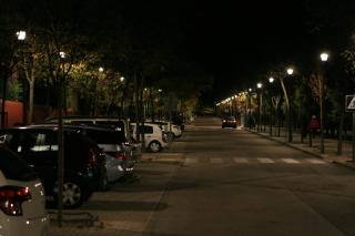 Tres Cantos instala un centenar de nuevas luminarias en las calles Menta, Alba y Calndula 