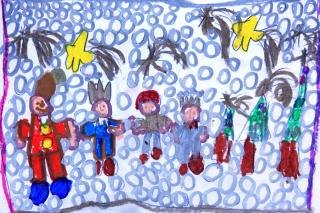Los alumnos de los colegios pblicos de Tres Cantos participan en un concurso para ilustrar la felicitacin navidea