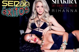 Shakira y Rihanna, juntas a por el nmero uno con Cant Remember to forget you.