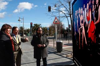 El Bulevar Salvador Allende de Alcobendas acoge la exposicin de fotografas de Marta Soul