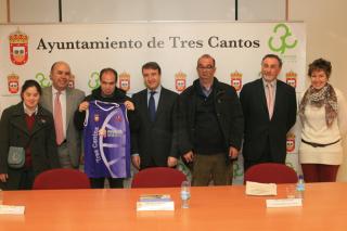 El Ayuntamiento de Tres Cantos respalda el proyecto de integracin de personas con discapacidad a travs del basket