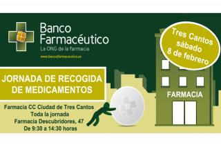 Banco Farmacutico recoge medicamentos en Tres Cantos.