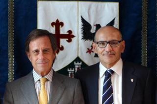El presidente del Balonmano Alcobendas, Luis Carlos Torrescusa ser durante dos aos presidente de FUNDAL