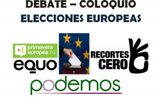 EQUO, Recortes Cero y Podemos exponen en Alcobendas sus propuestas de cara a las elecciones europeas