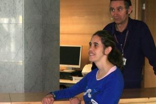 Una alumna con discapacidad comienza sus prcticas profesionales en el Ayuntamiento de Tres Cantos