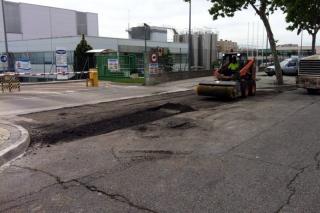 Comienzan las obras de asfaltado de la Avenida de la Industria en Tres Cantos