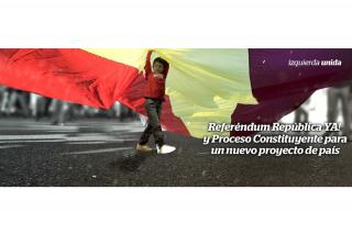Izquierda Unida de Alcobendas por un referndum entre Monarqua y Repblica