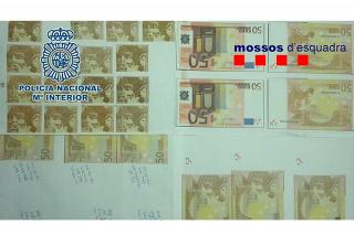 Desarticulado un grupo de falsificadores de billetes en Algete