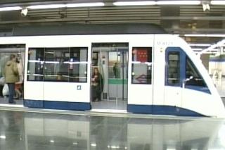 El metro llegar a Mirasierra en 2011.