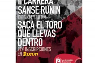 El 30 de agosto se celebrar la segunda edicin de Sanse Runin, una original y pionera carrera popular