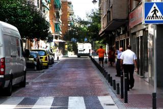 Finalizada la remodelacin de la calle Fuego de Alcobendas tras una inversin de 31.000 euros