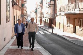 La calle Esperanza Abad de San Sebastin de los Reyes presenta nuevo aspecto tras las obras de mejora